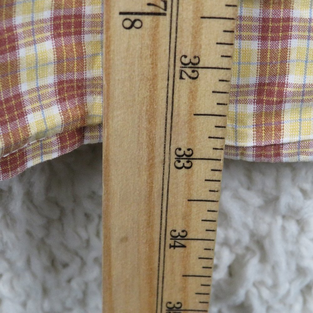 Nautica* Men's Short Sleeve Button‎ Down Curved Hem Pocket Chest Shirt~ Size XL - Picture 9 of 13